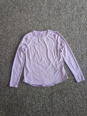Duluth Trading Co Lightweight Active Long Sleeve Shirt Size Medium Purple